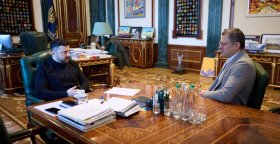 Владимир Зеленский и Дмитрий Кулеба