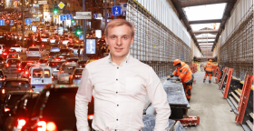 Транспортный аналитик и соучредитель ОО "Пассажиры Киева" Александр Гречко