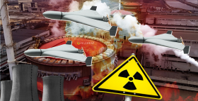 Атаки на АЕС. Колаж "Телеграфу"