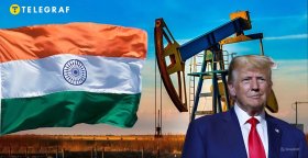 Флаг Индии, добыча нефти и президент США