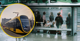 Трамваи в Киеве