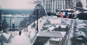 Снег в Киеве