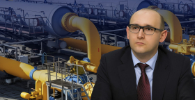 Юрий Корольчук в этом отопительном сезоне доставлять газ потребителям будет сложно. Фото Коллаж "Телеграфа"