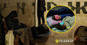 Киевляне провели ночь в подземке