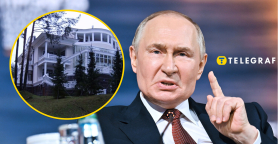 Владимир Путин и его резиденция на Валдае