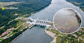 ГЭС и утечка нефти