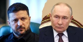 Владимир Зеленский и Владимир Путин