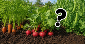 Морква, редис і горох