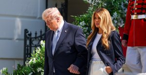 Дональд и Мелания Трамп