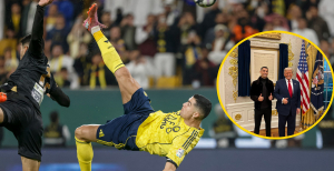 Криштиану Роналду и Дональд Трамп