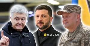 Порошенко, Зеленський та Залужний — три головні кандидати на вибори