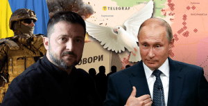 Владимир Зеленский и Владимир Путин