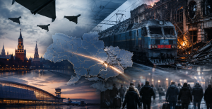 Удары по железной дороге