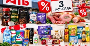 Скидки на товары в «АТБ» действуют по 3 ноября включительно
