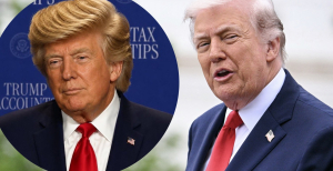 Дональд Трамп з новою зачіскою