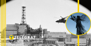 Разрушенный энергоблок ЧАЭС