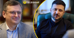 Дмитро Кулеба та Володимир Зеленський