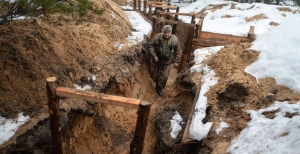 Українським захисникам не звикати до перебування в окопах навіть за зимової погоди