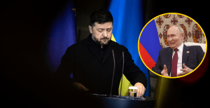 Владимир Зеленский и Владимир Путин