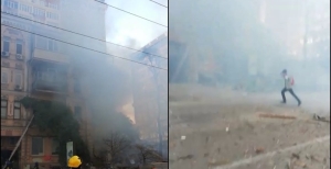 17 октября произошел взрыв в жилом доме в Киеве