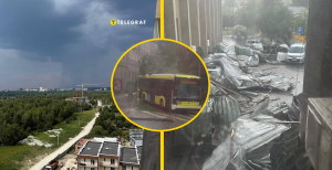 Непогода нанесла городу серьезный ущерб