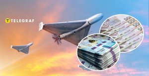 Россияне используют дроны для сброса денег