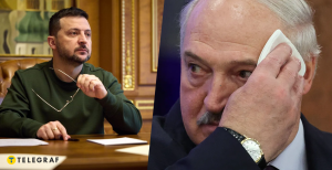 Президент Украины и лидер Белоруссии