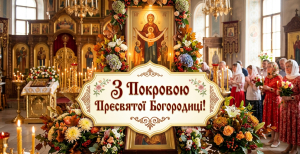 1 октября отмечается Покрова Персвятой Богородицы