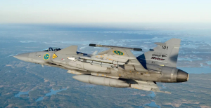 Шведський JAS-39 Gripen з ракетами MBDA Meteor
