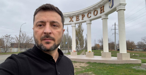 Володимир Зеленський у Херсоні