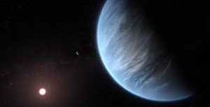 K2-18 b в представлении художника