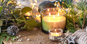 Свечи горят в праздник