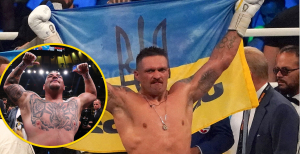 Энди Руис и Александр Усик