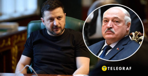 Украинский президент и Лукашенко