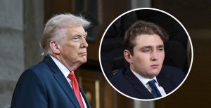 Бэррон - единственный сын Дональда Трампа в браке с Меланией