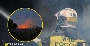 Возникло несколько масштабных пожаров