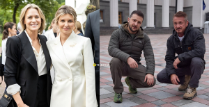 Робин Райт и Шон Пенн знают Зеленских лично