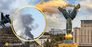 Периодические взрывы киевляне слышат где-то с трех часов ночи