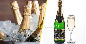 Харьковский дизайн бутылки "Советского шампанского"