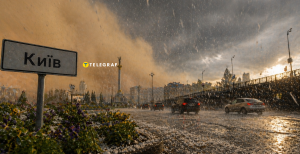 Столицу внезапно накрыла стихия