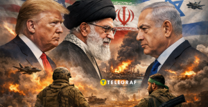 Дональд Трамп, Али Хаменеи и Биньямин Нетаньяху