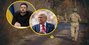 Володимир Зеленський, Дональд Трамп, та український воїн