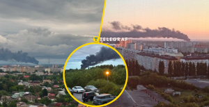 Горять резервуари з пальним