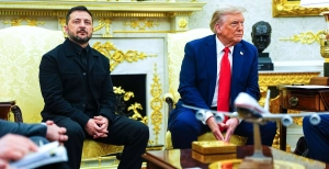 Владимир Зеленский и Дональд Трамп в Белом доме