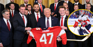 Дональд Трамп и Сергей Бобровский