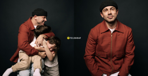 Андрій Бєдняков із дітьми