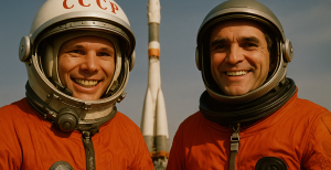 Двоє перших: Гагарін та Каденюк