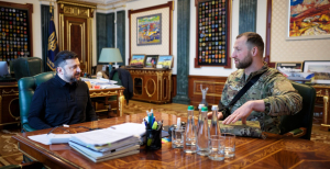 Володимир Зеленський та Євген Хмара