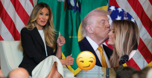 Мелания и Дональд Трамп