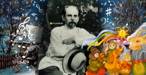 Композитор Леонтович впевнено дивиться у майбутнє свого найславетнішого твору